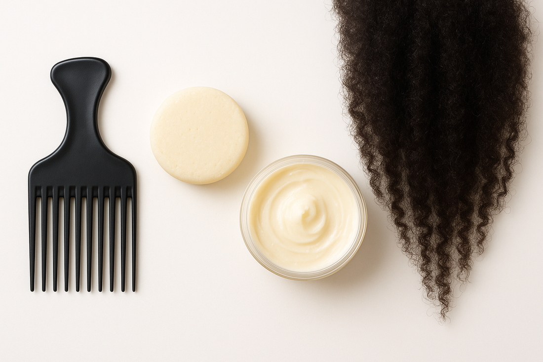 The Essentials of Your Hair Care Routine in 3 Steps // Afro Hair