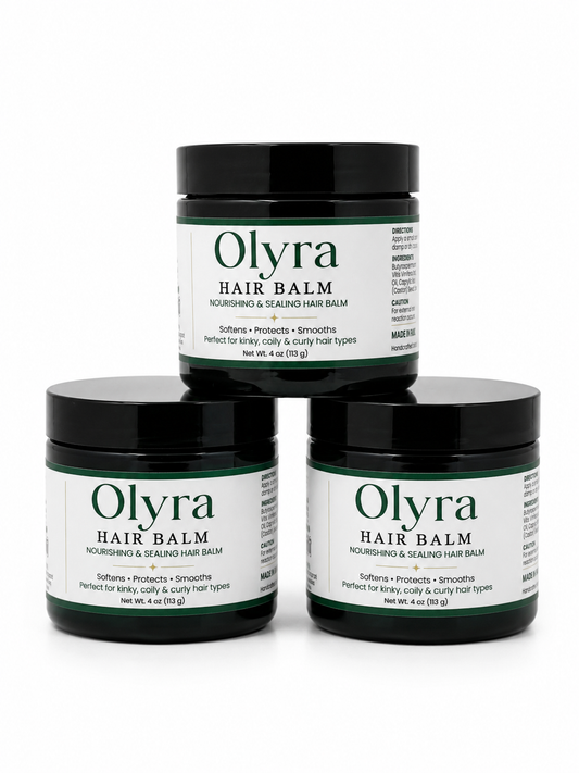 Trio OLYRA Hair Balm by OLIWILLAFRO