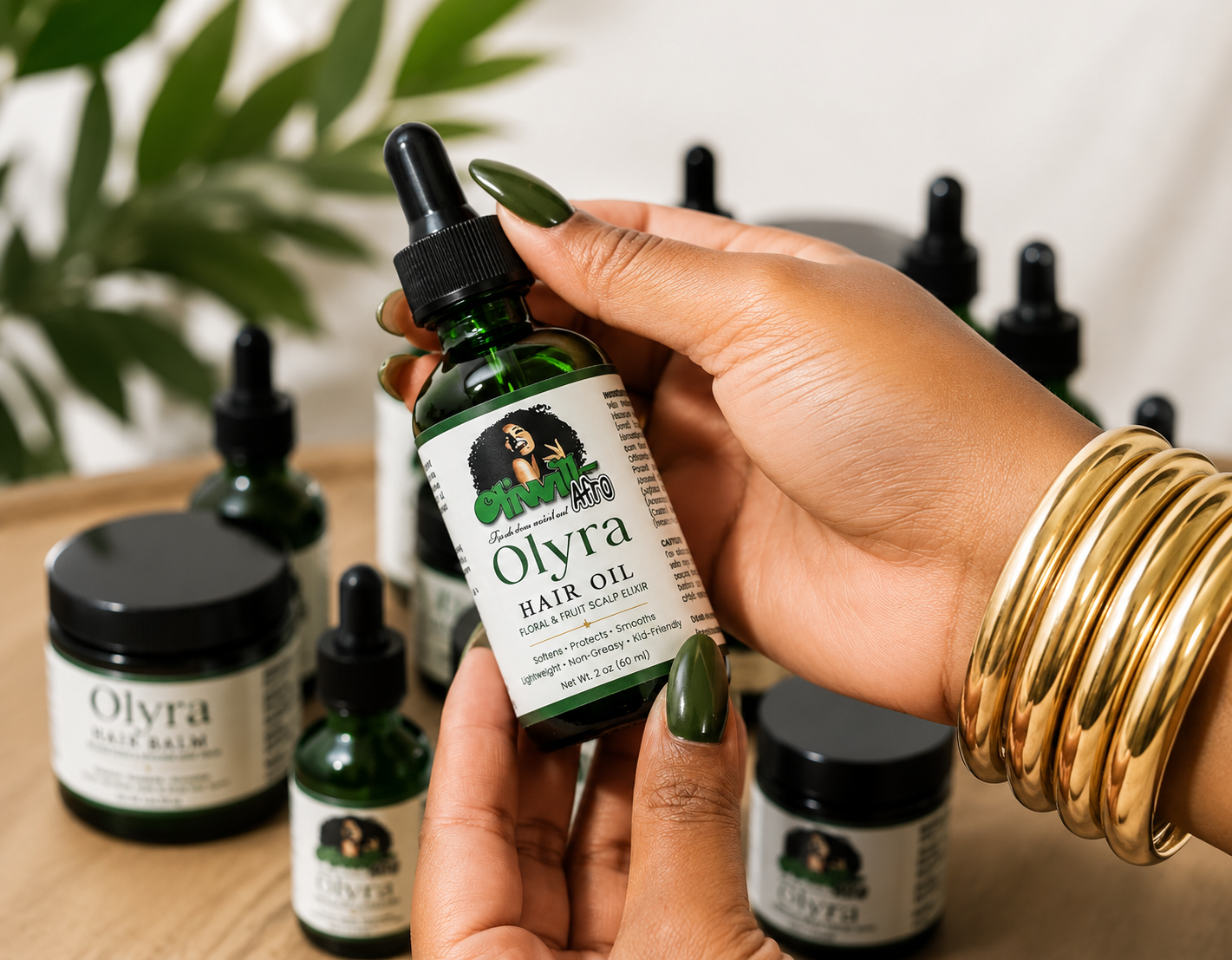 OLYRA Hair Oil by OLIWILLAFRO (2 oz)