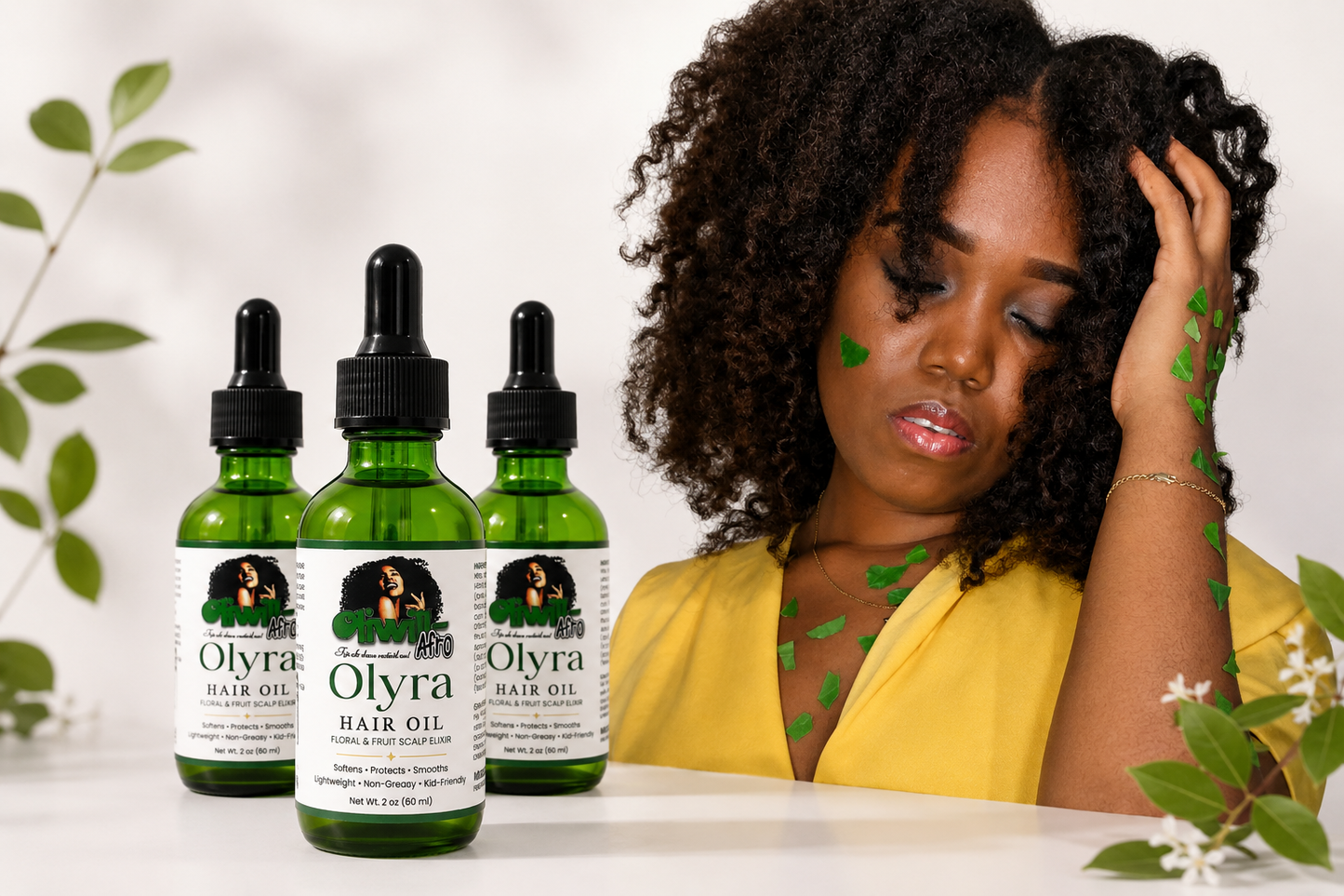 Trio OLYRA Hair Oil by OLIWILLAFRO